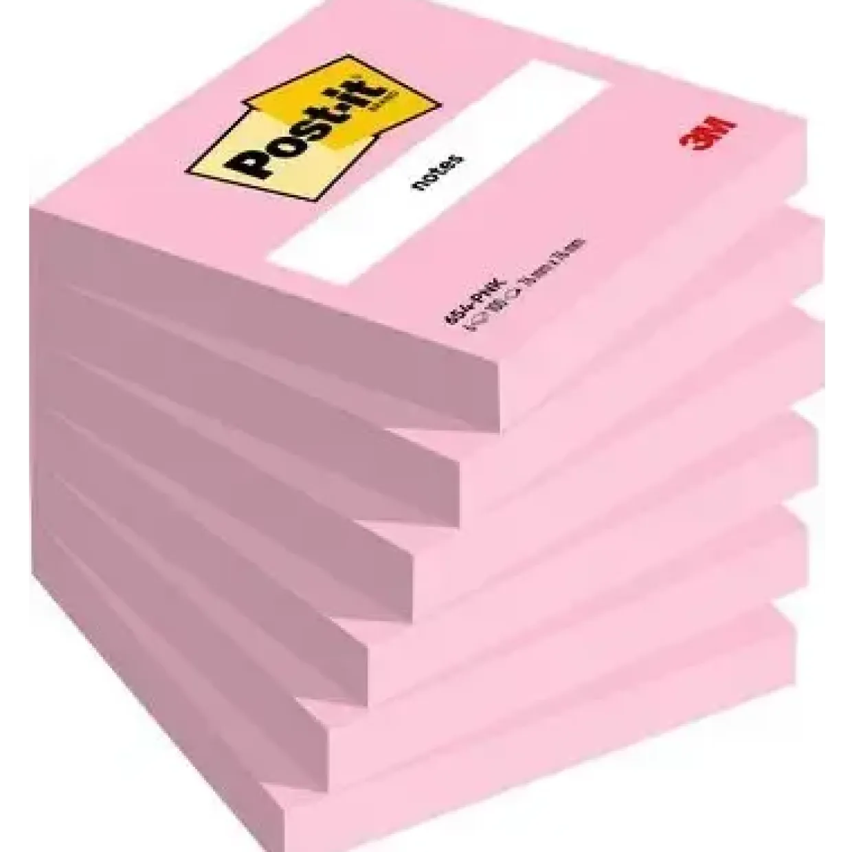 Post-it Notes 76x76 pink 3M - Køb minimum 6 stk.