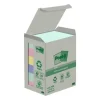 Post-it® Recycled Notes assorterede farver 38 mm x 51 mm 100 ark pr. blok - 6 blokke pr. pakke