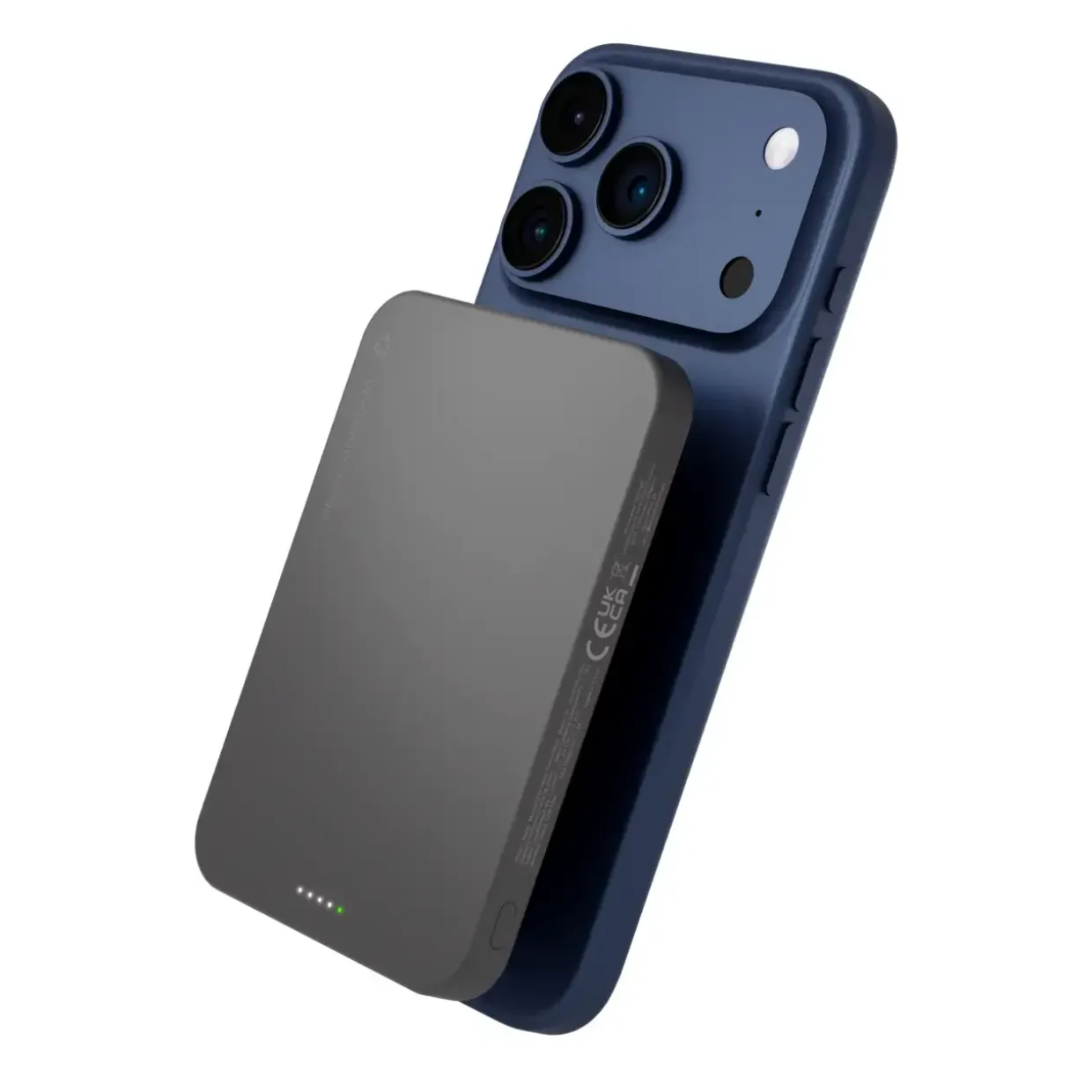 Power Bank - Dbramante1928 re-charge - 5K Trådløs Qi1.3 - Grå