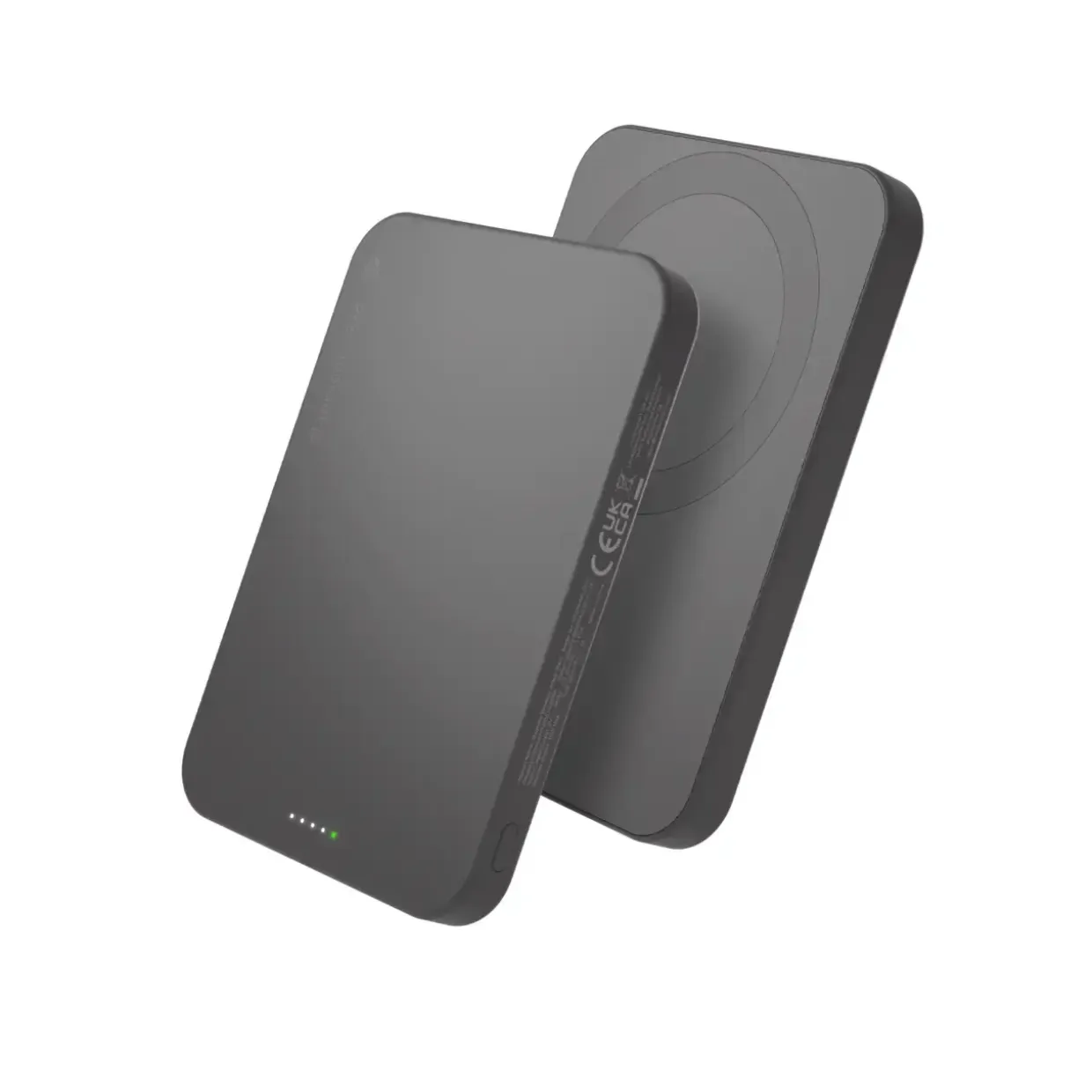 Power Bank - Dbramante1928 re-charge - 5K Trådløs Qi1.3 - Grå