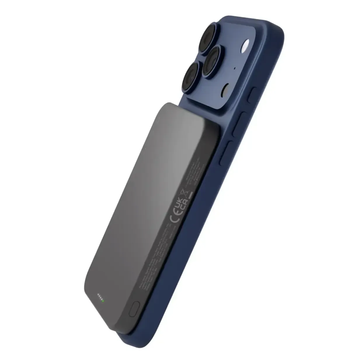 Power Bank - Dbramante1928 re-charge - 5K Trådløs Qi1.3 - Grå
