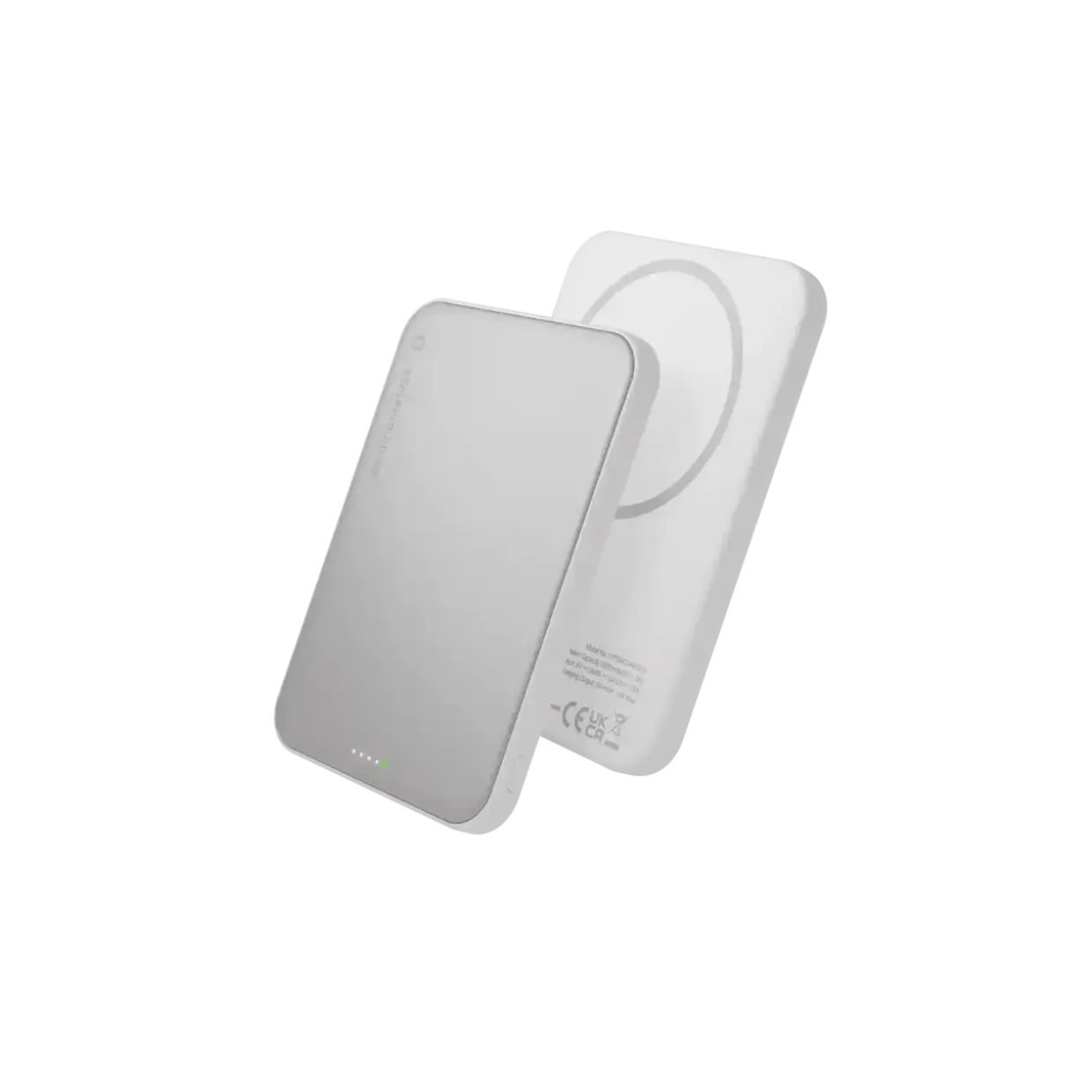 Power Bank - Dbramante1928 re-charge - 5K WL Slim Qi2 25w - Hvid