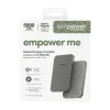 Powerbank, Empower by PanzerGlass, empower bank, trådløs, 5000mAh, Titanium, grå