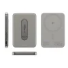 Powerbank, Empower by PanzerGlass, empower Bank w. Spin Stand, trådløs, 5000mAh, Titanium, grå