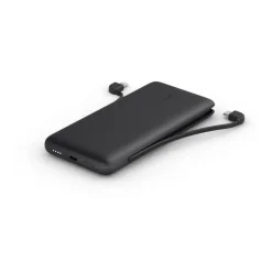Powerbank med Integrerede Kabler 10K PD - Belkin - USB-C og Lightning