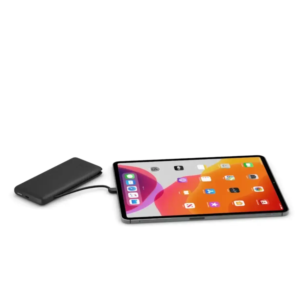 Powerbank med Integrerede Kabler 10K PD - Belkin - USB-C og Lightning