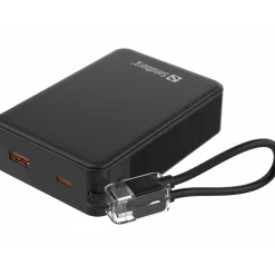 Powerbank Sandberg Nano 20000 PD20W USB-C - USB-A Sort