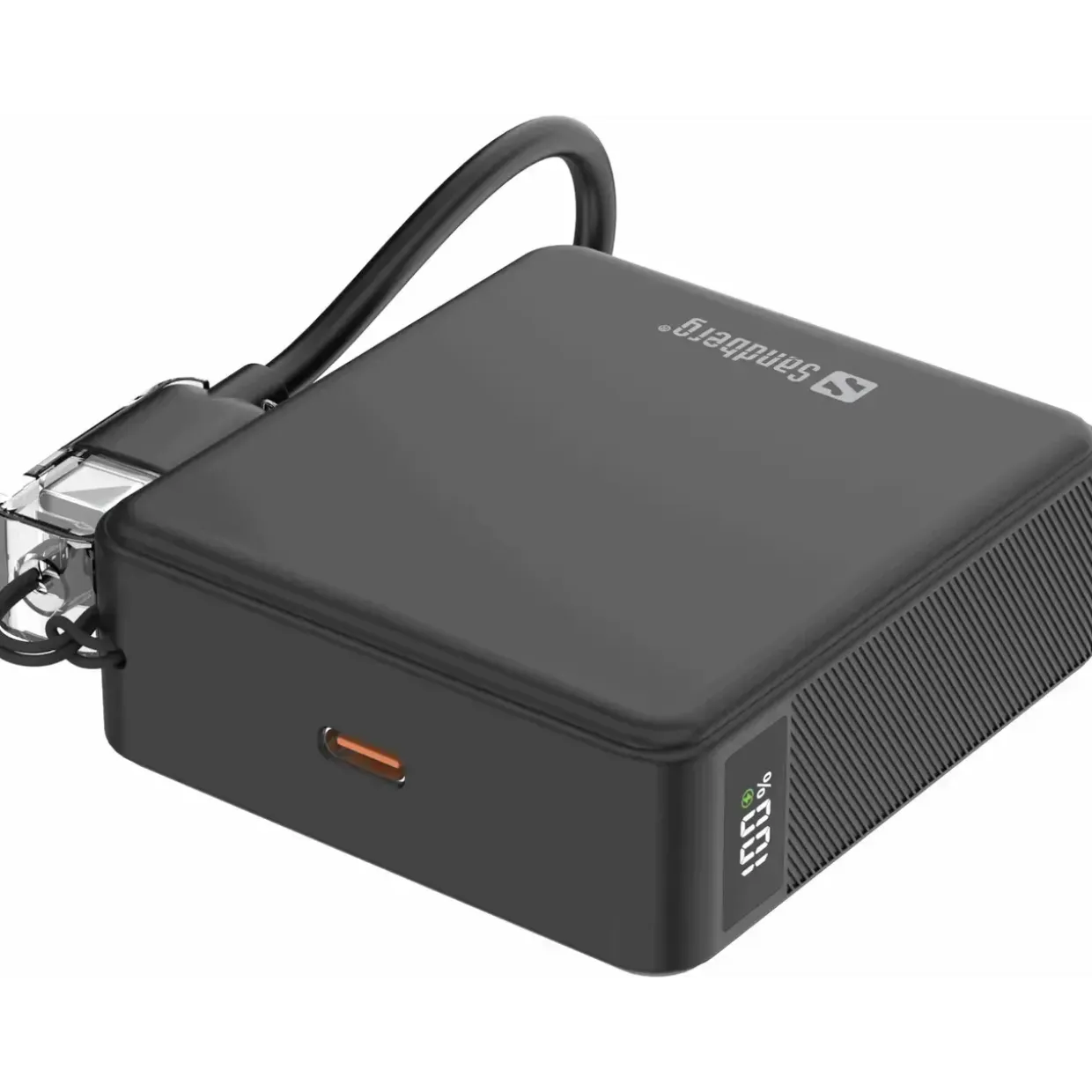 Powerbank Sandberg Nano 10000 PD20W USB-C Sort