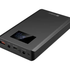 Powerbank - Sandberg - 20000 PD100W - Solopladning - USB-C - Sort