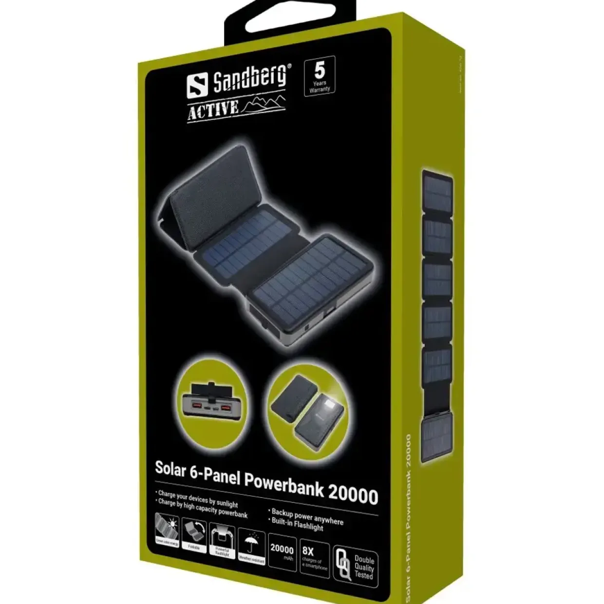 Powerbank Sandberg Solar 6-Panel 20000
