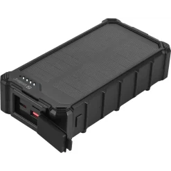 Powerbank - Sandberg - Solar Powerbank - CampLED - 20000 - Sort