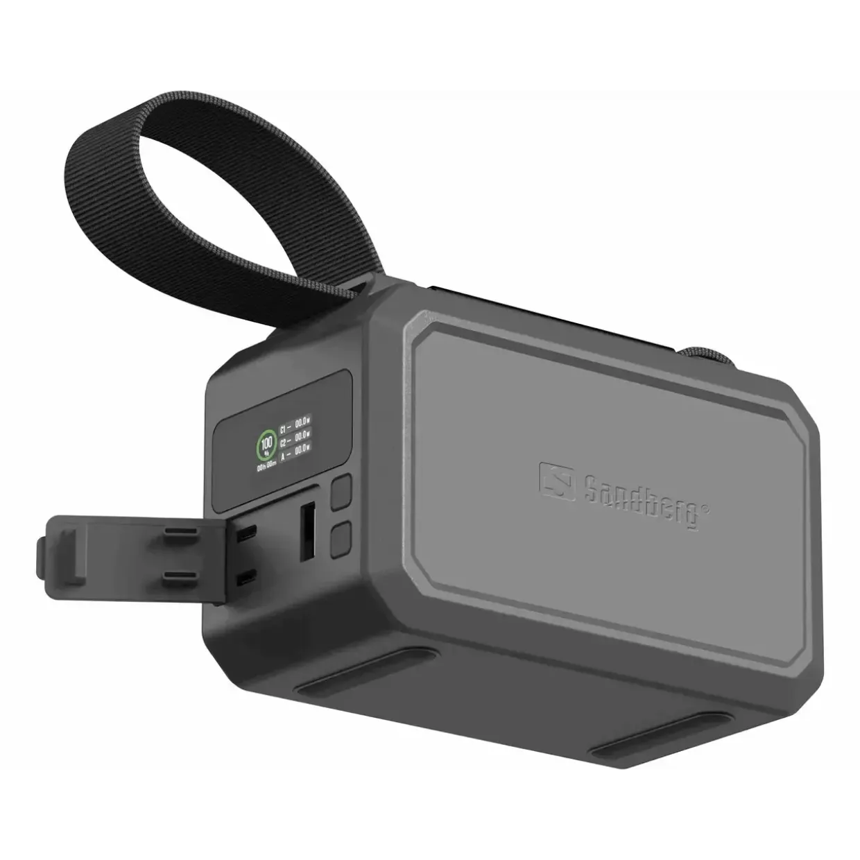 Powerbank Sandberg Survivor 100W 40000, grå