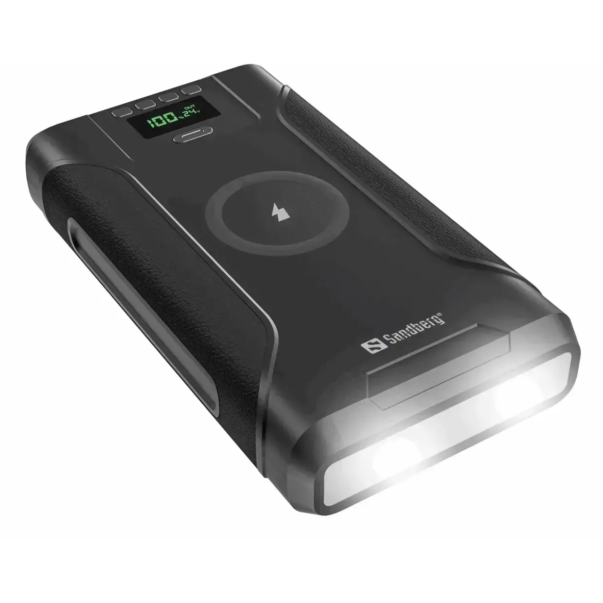 Powerbank, Sandberg Survivor 7in1 76800, sort