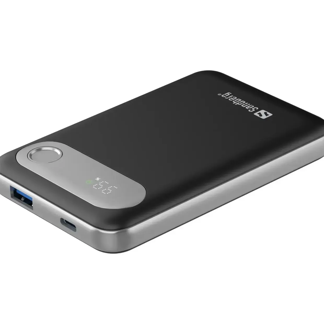 Powerbank Sandberg Travel 10000 PD20W sort