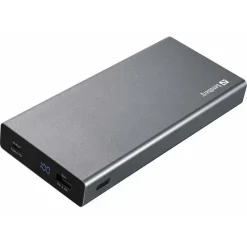 Powerbank Sandberg USB-A - USB 3.0 - USB-C PD 100W 20000 Grå
