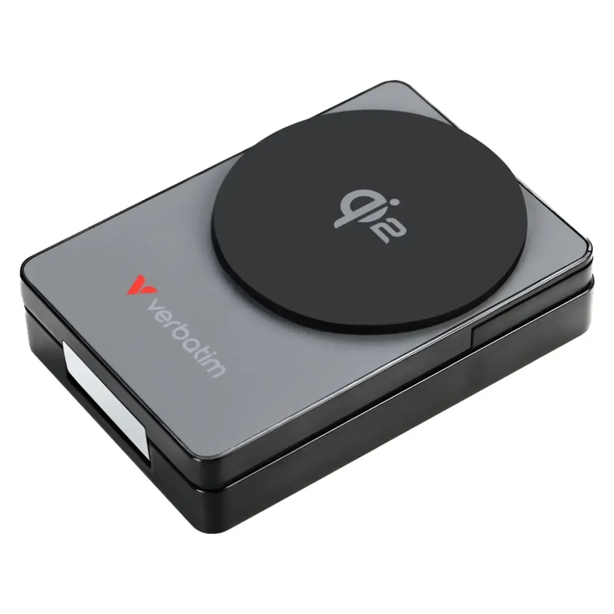PowerBank Verbatim Charge 'n' Go Qi2 Mag W 5000 mAh grå