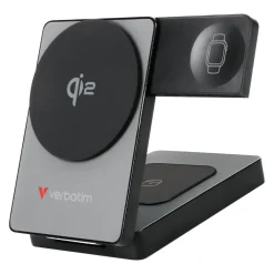 PowerBank Verbatim Charge 'n' Go Qi2 Mag W 5000 mAh grå