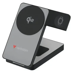 PowerBank Verbatim Charge 'n' Go Qi2 Mag W 10000 mAh grå