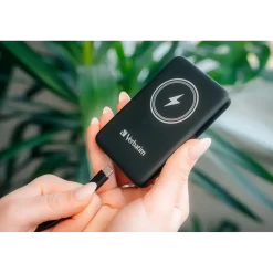 Powerbank Verbatim Charge ´n´ Go Magnetic Wireless 5000, Black