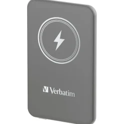 Powerbank Verbatim Charge ´n´ Go Magnetic Wireless 5000, Grey