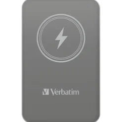Powerbank Verbatim Charge ´n´ Go Magnetic Wireless 5000, Grey