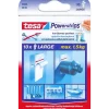 Powerstrips dobbeltklæbende Large hvide - 10 strips