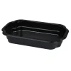 PP take away emballage, sort, 1-rums, polypropylen, 1200 ml, - 246 stk