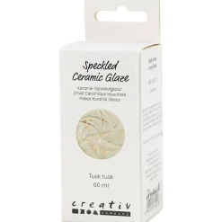 Prikket Keramikglasur, 999-1060 °C, dækkende, Tusk Tusk, 60 ml/ 1 ds.