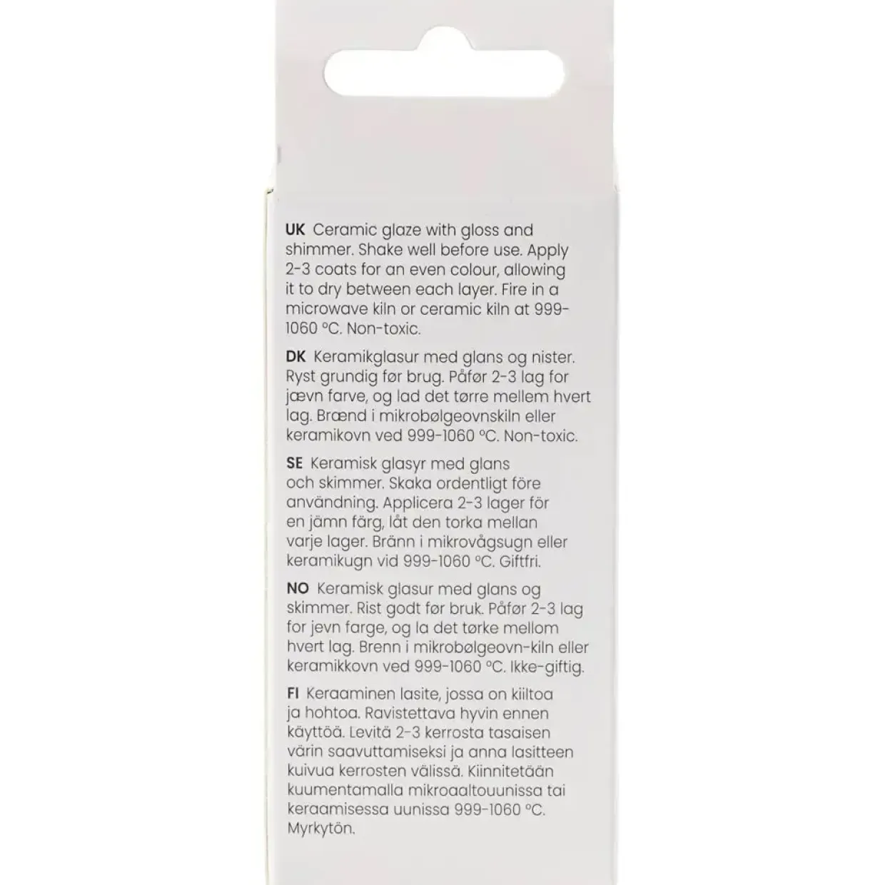 Prikket Keramikglasur, 999-1060 °C, dækkende, Pinky, 60 ml/ 1 ds.
