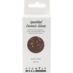 Prikket Keramikglasur, 999-1060 °C, dækkende, Rusty Nails, 60 ml/ 1 ds.