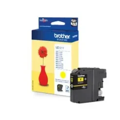 Printerblæk Brother LC121Y ink cartridge yellow