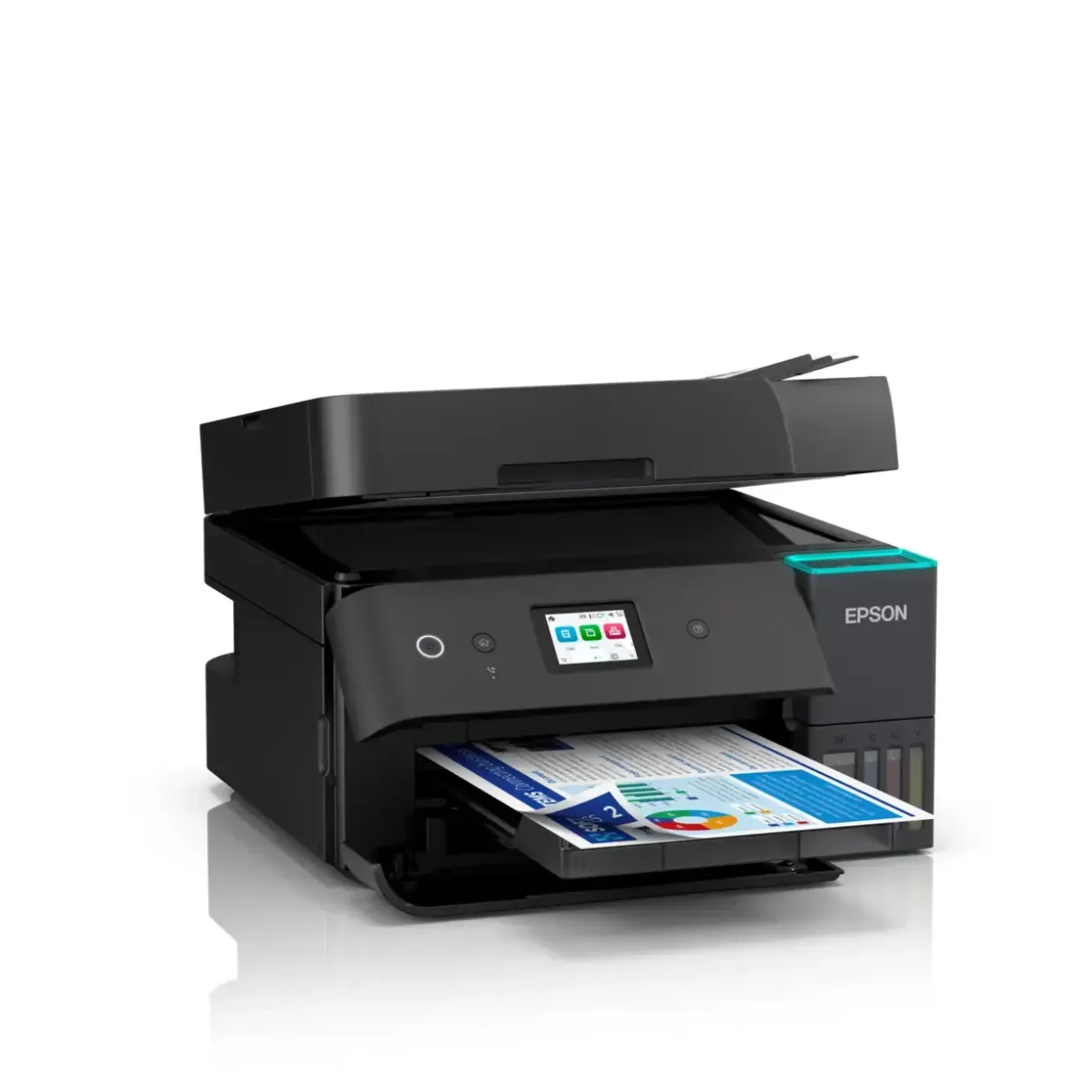 Printer - Epson EcoTank ET-4950 - A4 - Multifunktion - Wi-Fi - Sort