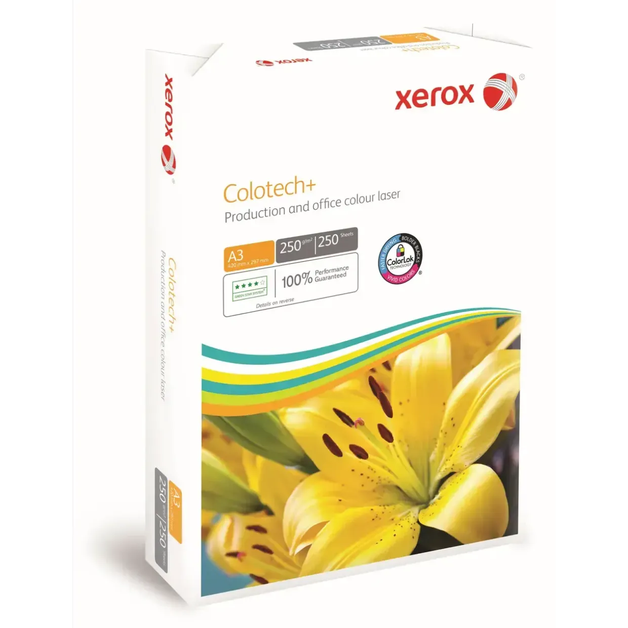Printerpapir - Xerox Colotech+ - A4 - Ekstra hvid - 250 ark