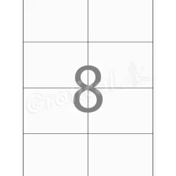 Print selv etiketter Xerox - 8 pr. ark 003R90024 - 100 ark