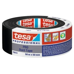 PRO duct tape - Tesa 74613 - 25 m x 50 mm - Grå - 6 stk