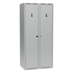 PRO Garderobeskab Komb. A - 800 x 550 x 1752 - Grå