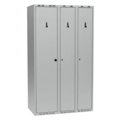 PRO Garderobeskab Komb. C - 1000 x 550 x 1752 - Grå