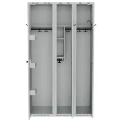 PRO Garderobeskab Komb. C - 1000 x 550 x 1752 - Grå