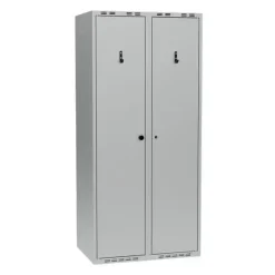 PRO Garderobeskab Komb. E - 800 x 550 x 1752 - Grå