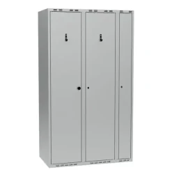 PRO Garderobeskab Komb. F - 1000 x 550 x 1752 - Grå
