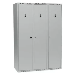 PRO Garderobeskab Komb. G - 1000 x 550 x 1752 - Grå