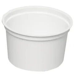 Protesebæger, ABENA, 6,5cm, Ø9,5cm, 300 ml, hvid, PP - 1000 stk
