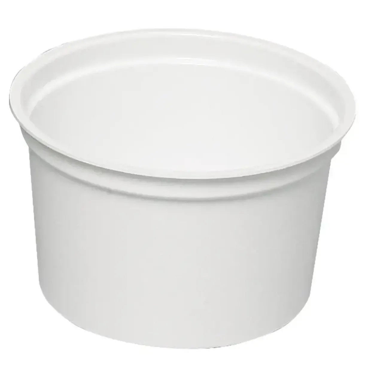 Protesebæger, ABENA, 6,5cm, Ø9,5cm, 300 ml, hvid, PP - 1000 stk