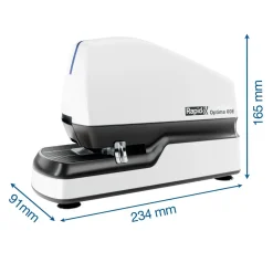 Rapid Hæftemaskine elektrisk Optima 60E t/60ark hvid