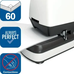 Rapid Hæftemaskine elektrisk Optima 60E t/60ark hvid