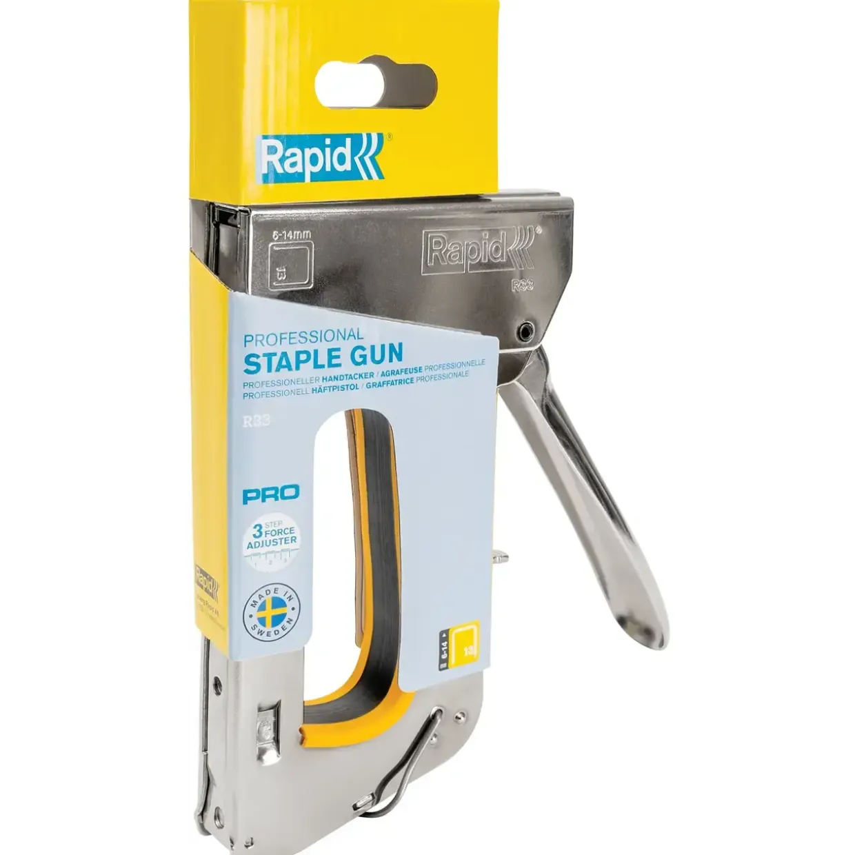 Rapid Hæftepistol R33E pro 13/6-13/14 stål