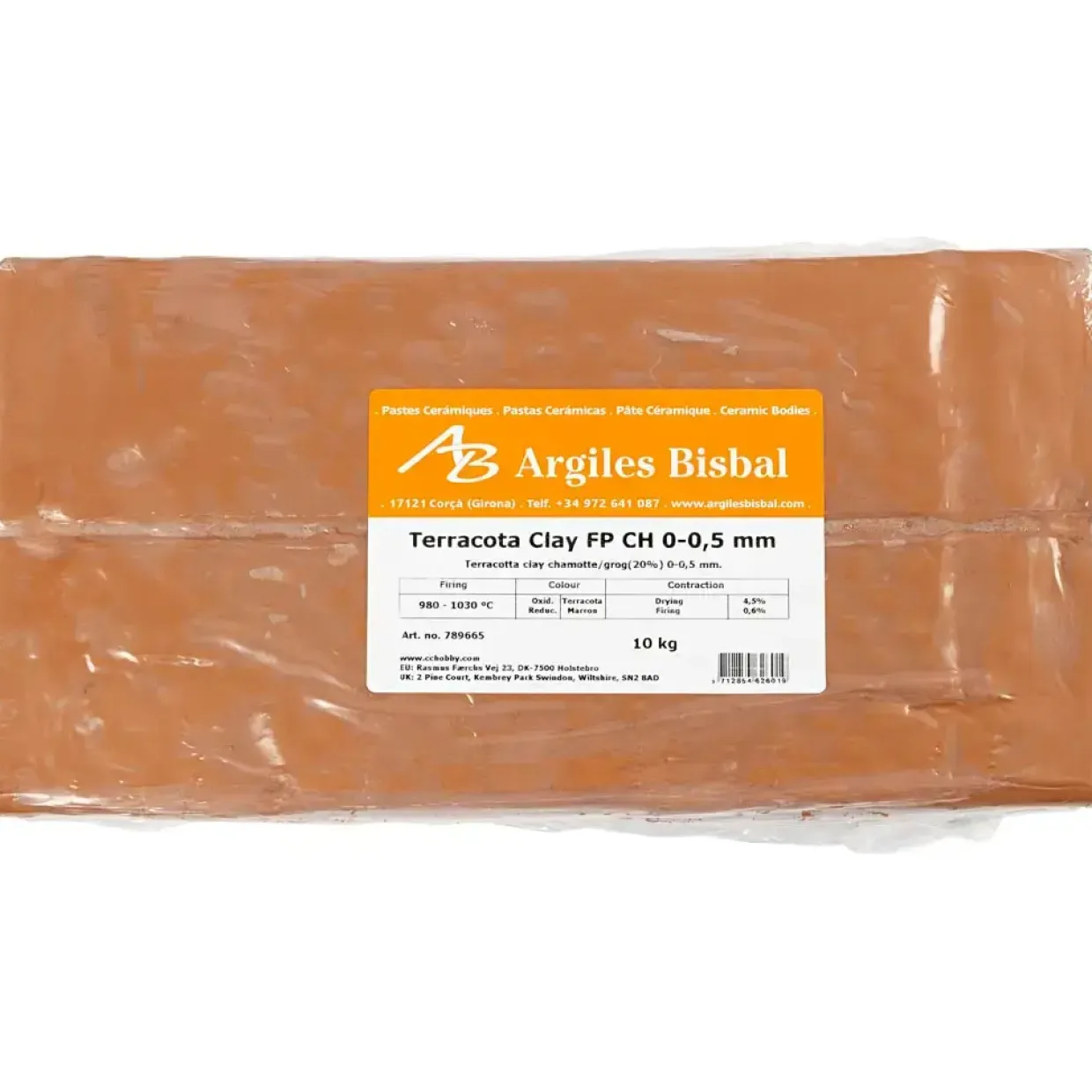 Rødler m. chamotte 10 kg