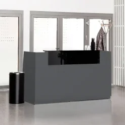 Reception DNA Antracit 1730 mm, Hæve-sænkebord