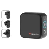 Rejseoplader - Verbatim - Mini GaN Charger - 3-port - USB-C/USB-A - 65W - Sort