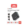 Rejseoplader - Verbatim - Mini GaN Charger - 3-port - 100W - USB-C - Sort